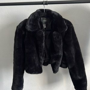 Forever 21 Faux Fur Coat